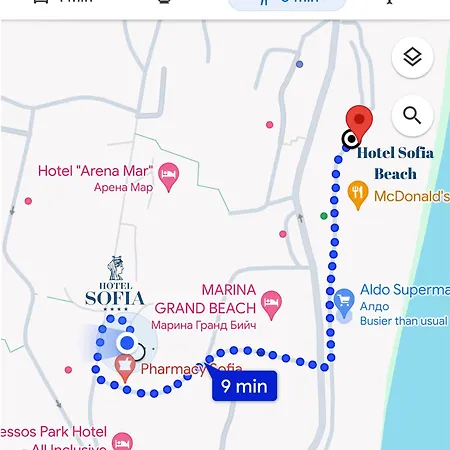 Sofia מלון גולדן סנדס